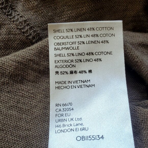 We the Free by Free People Tunic Top, Tan/Light Brown, Women's Small - Picture 8 of 9